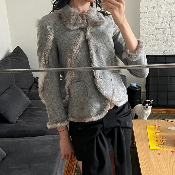 Nina Ricci fur jacket - Picture 3 of 10